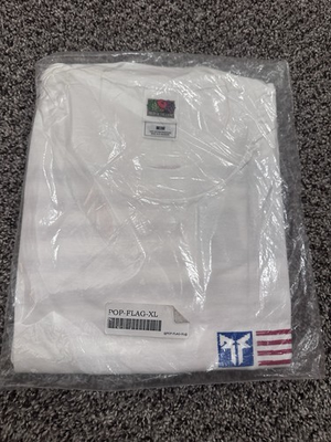 #ad #ad Vintage Headstock 90s Rockford Fosgate Car Audio Logo TShirt Mens XL White Flag $34.99