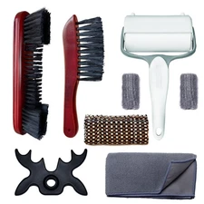 8 Pc Pool Table Cleaning Brush Set Billiard Accessories Kit Nylon Bristle