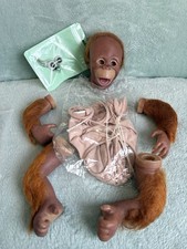 Reborn Pooky Baby Doll Kit - orangutan  ￼