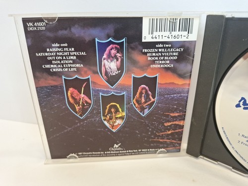 ARMORED SAINT - Raising Fear - CD - 1987 chrysalis records VK 41601 DIDX 2120 - Foto 7 di 14