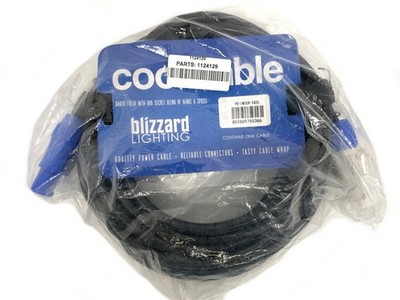New Blizzard Lighting Cool Cable PC-INTER-1425 25' PowerCON Compatible
