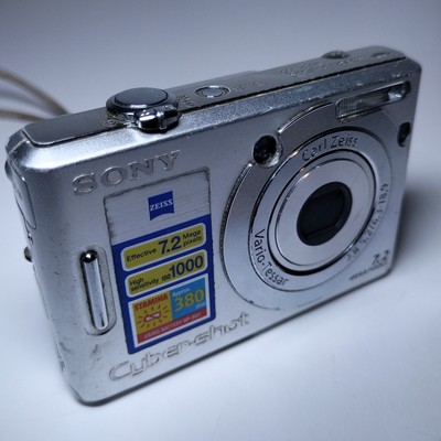Sony Cyber-shot DSC-W35 FÜR ERSATZTEILE ODER REPARATUR DEFEKT KEIN AKKU