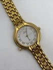 Vintage 1994 Timex Indiglo Ladies Watch - Gold Tone VERY GOOD New Battery 7”