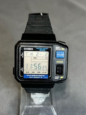 ULTRA RARE Casio JP-100W Pulse Watch Vintage 1987 ( Read Description Carefully)