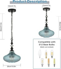 Chandelier,Black Farmhouse Pendant Light Fixture for Kitchen,Adjustable