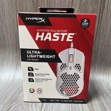 HyperX Pulsefire Haste Wired Gaming Mouse - White/Pink