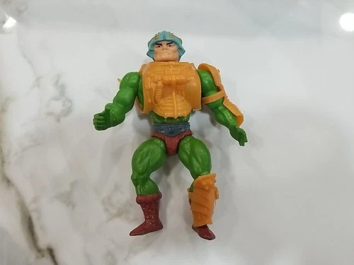 He-Man Motu Vintage 1981 Mattel Action Figure Man At Arms Master Of The Universe