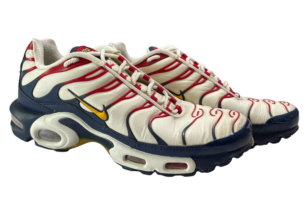 Nike Air Max Plus Nautical University Gold Blue White Mens Men's Size 9 RARE | eBay