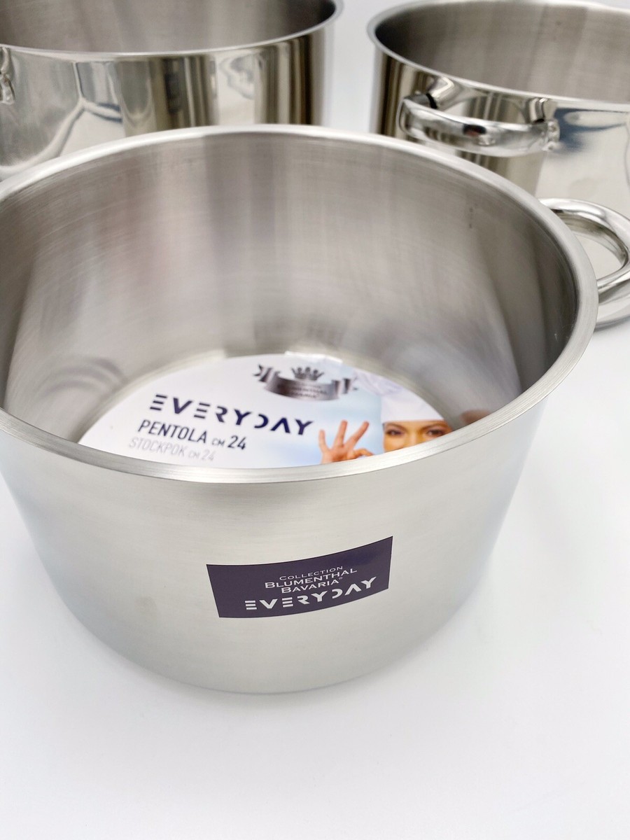 Pentola In Acciaio Inox Sicignano Daisy Ø14 Cm - Per Induzione, Gas, Lavastoviglie, Made In Italy - Foto 12