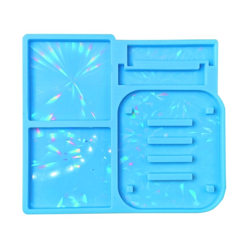 Epoxy Resin Coaster Mold for Crystal Clear DIY Craft
