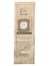 8 Loose Kirby Micron Magic Filtration Vacuum Bags For Models G4, G5 - 197394A
