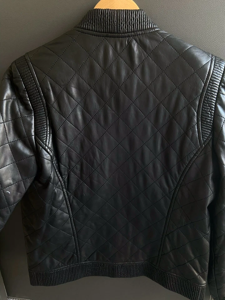 Truth And Pride Black Leather Jacket Size Small - Image 2 of 4