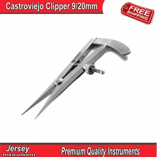 Surgical Castroviejo 9/20mm Ophthalmic Caliper Surgical Measuring Instruments CE - Picture 2 of 4