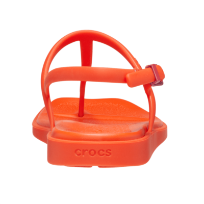 NEW CROCS WOMEN'S MIAMI THONG FLIP 209793 Lava Orange | eBay