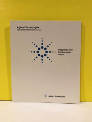Agilent 82350-90003 82350B PCI GPIB Interface Installation + Configuration Guide