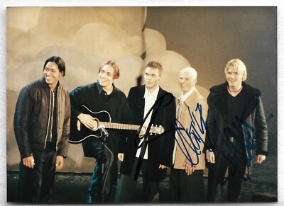 TOUCHE - 1 Foto 13 x 18 - 3 Signaturen