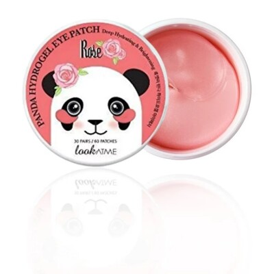 Look At Me Panda Hydrogel Eye Patch Rose 30 Pairs (60 Patches) New  Exp 12/2025