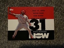 2007 Topps Generation Now Insert #GN31 Phillies Ryan Howard Baseball Card