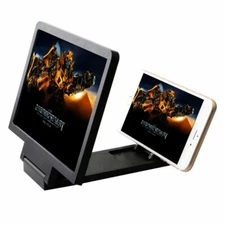 3D Magnifier Enlarged Mobile Screen Stand Amplifier Phone Bracket Holder Support