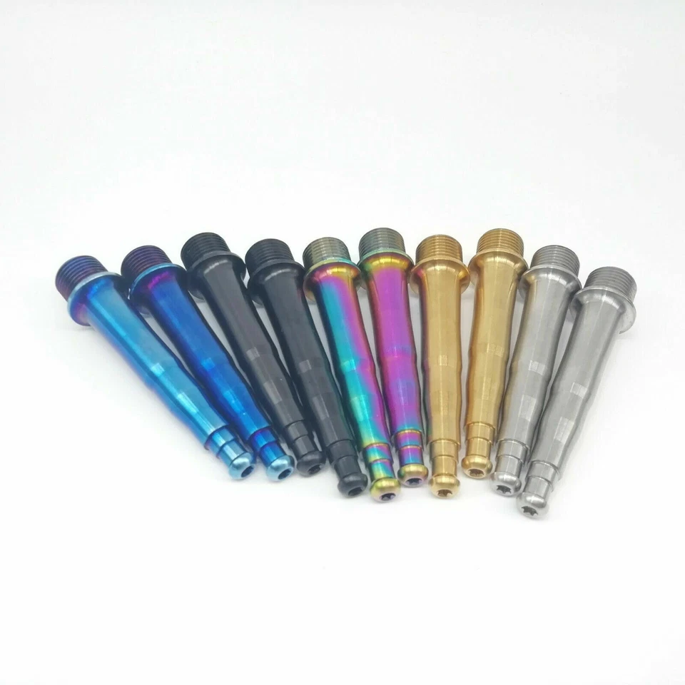 Eje de husillo de pedal Ti ultraligero para SpeedPlay Zero X1 X2 y acción ligera 1 par Foto 3 de 4