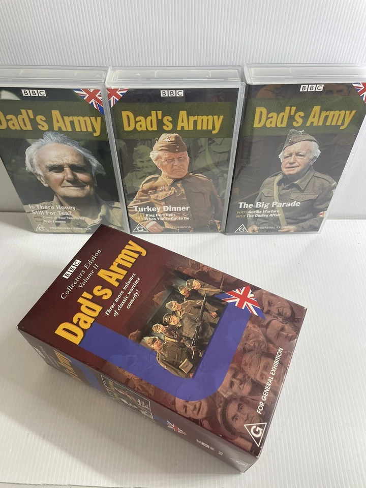 Dad’s Army 3 VHS Box set Collectors Edition Vol 2. BBC ABC 2001 12 Episodes VG+ - Image 4 of 4
