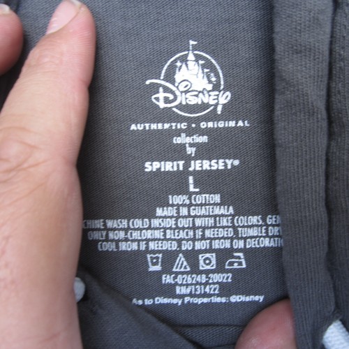Disney Spirit Jersey Womens L Gray Disneyland Resort Hoodie Long Sleeve - Picture 8 of 13