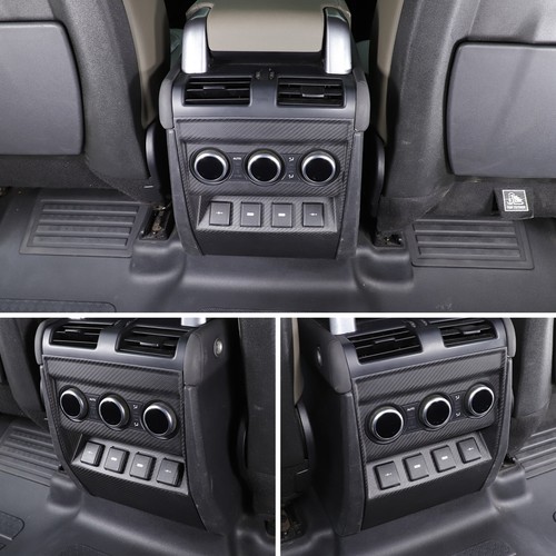 Cache anti-coup de pied de sortie dair arrière mat usine en fibre de carbone pour Land Rover Defender 2020+