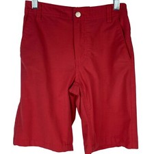 Southern Tide Boys T3 Tide To Trail Shorts Size M 8-10 Salmon Coral