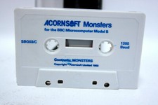 MONSTERS ACORNSOFT 1982 BBC MICRO MODEL B GAME USED ACCEPTABLE FR1 62695