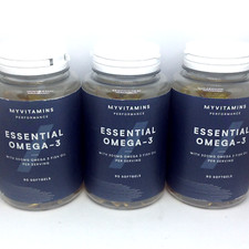 MYVITAMINS ESSENTIAL OMEGA 3 3x 90 capsules 02/2027 -60% myprotein