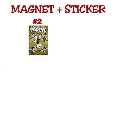 POPEYE KIDS CARTOON USA STICKER CAR TRUCK WINDOW BUMPER LAPTOP WALL STICKERS - Picture 4 of 12