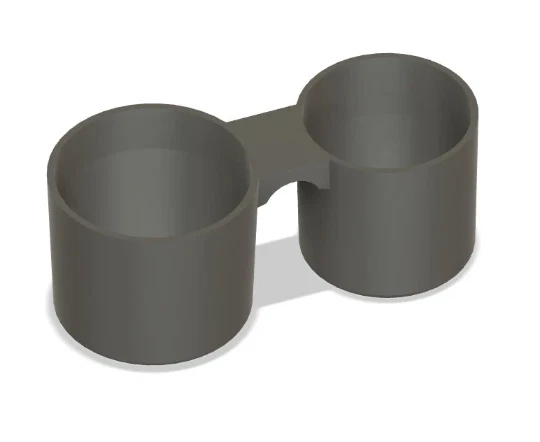 Mini Cooper Portavasos Extensor | Adaptador Portavasos para Coches R50, R52 y R53 Foto 2 de 4