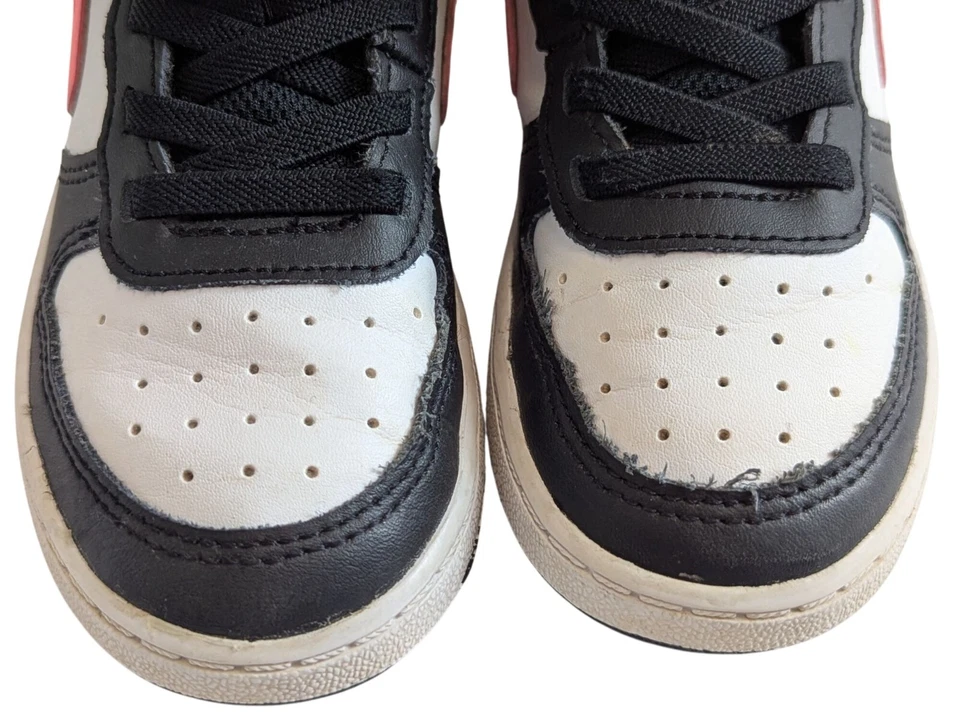 耐克 学步儿童 9C 女孩鞋 篮球运动鞋 黑色 粉色 运动场 — 第 3/4 张图片