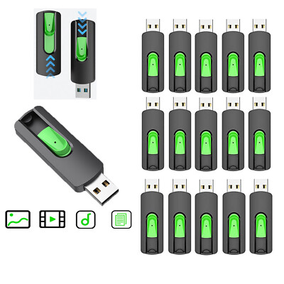 20pcs USB Stick 32GB 64GB Flash Drive Memory Stick USB 2.0 Thumb Pen Drives