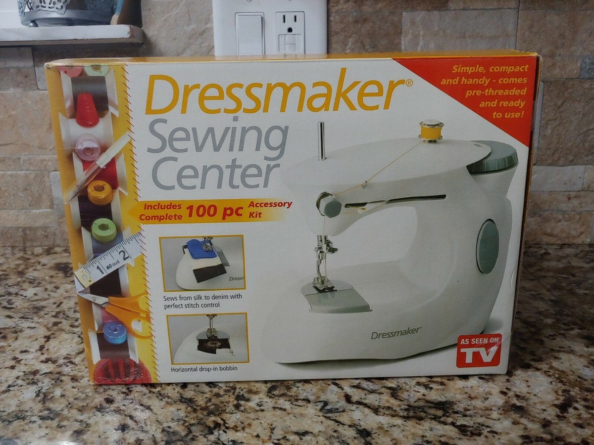 EuroPro Dressmaker Sewing Center 998B Mechanical Sewing Machine. New