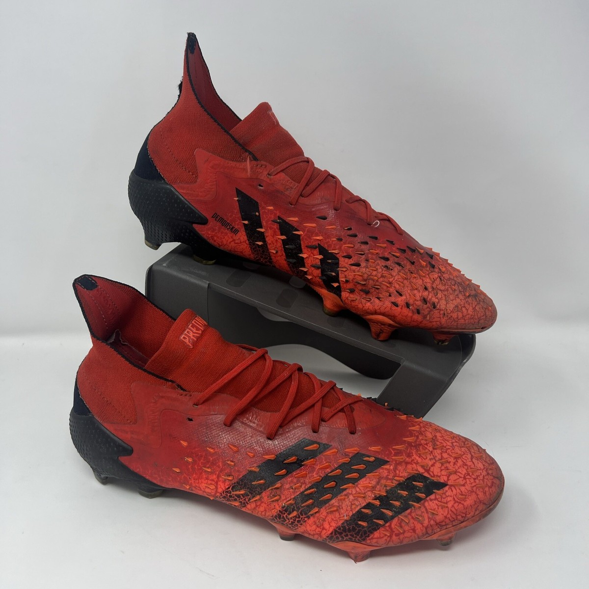 Adidas PREDATOR FREAK.1 FG Demonskin FY6256 Red Natural Turf US