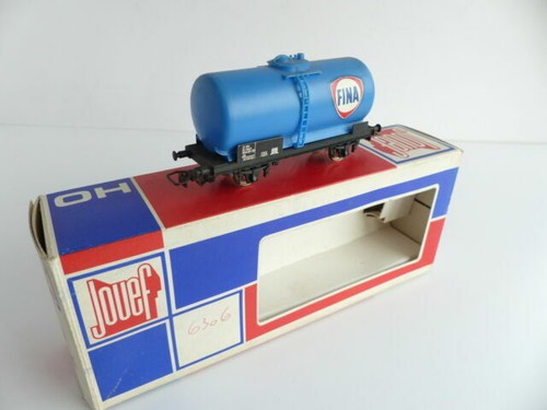 Wagons Habis à Parois Coulissantes Volvic – Train Miniature HO 1/87 Jouef HJ6245, Neuf Sous Boîte