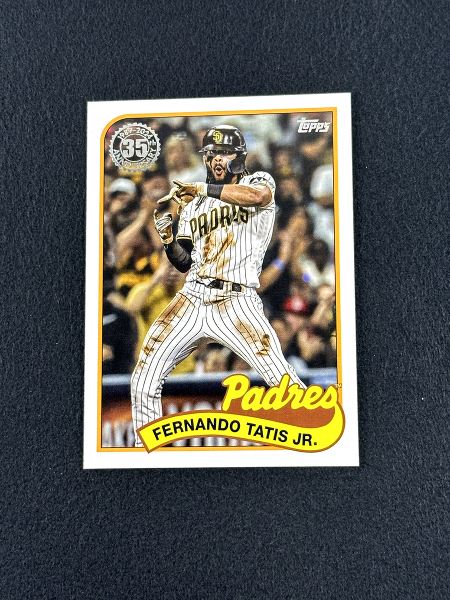 2024 Topps Series 1 FERNANDO TATIS JR. 35th Anniversary #89B 2024 Topps Series 1 FERNANDO TATIS JR. 35th Anniversary #89B