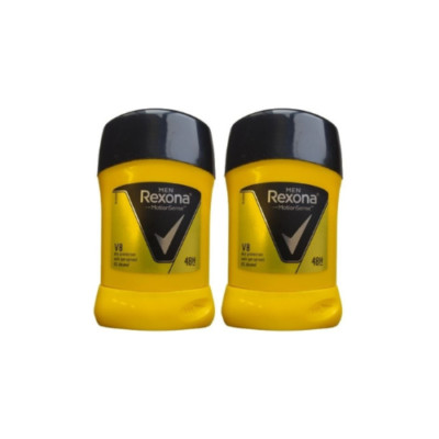 2X Rexona Men Invisible V8 Tuning Stick Deodorant 48H Anti-perspirant 40g