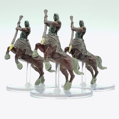 Centaur x3 - Monster Menagerie #31 D&D Miniature