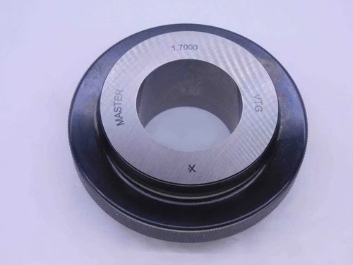 1.7000 CL X MASTER PLAIN BORE RING GAGE 1.7031 -.0031 1 45/64 43 mm 1.700 1.70