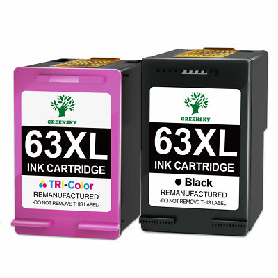 Cartucce Canon 575 576 XL Cartucce Compatibili HP 63 E 63XL - Lotto Conveniente Per Stampanti Officejet 3830, 4650, 5258 E Altri Modelli! Cartucce HP 63XL Ricondizionate - Foto 10