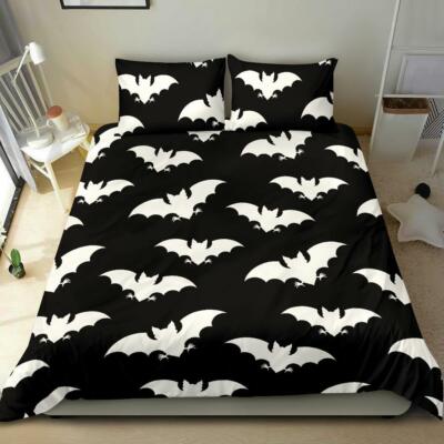 Batty Duvet Cover with Two Pillowcases