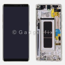 Gold OLED Display LCD Touch Screen Digitizer Frame For Samsung Galaxy Note 8 US