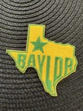 BAYLOR BEARS Vintage Embroidered On Your On Patch 3" X 3”