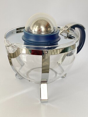 Teekanne Teekanne Integrierter Filter Glas Edelstahl Waschbar Geschirrspüler Alfi