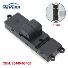 Interruptor de control maestro de ventana eléctrica para Nissan SUNNY/ALMERA 2006-2013 25400-95F0B