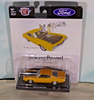 1/64th M2 Machines Auto Drivers R119  1970 Ford Torino Cobra