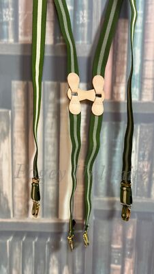 Unique and Rare Albert Thurston Braces (Suspenders) Not standard production i...