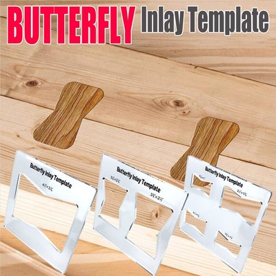 Enhance Your Woodworking with this Butterfly Key Decorative Inlay Template